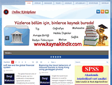 Tablet Screenshot of kaynakindir.com